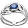 Maanesten Edith Ring - Silver/Blue