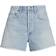 Agolde Dee High-Rise Denim Shorts - Blue