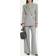 Brunello Cucinelli Embellished wool blazer grey