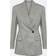 Brunello Cucinelli Embellished wool blazer grey