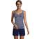 Lands' End V-Neck Wrap Tankini Top, Women - Blue