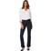 NYDJ Womens Barbara Boot-Cut Jeans, Rinse
