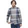 Black Diamond Men's Project Flannel Shirt, XL, Pewter-Indigo Plaid