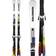 Salomon Addikt Pro Skis Z12 GW F80 - White / Black / Safety Yellow