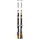 Salomon Addikt Pro Skis Z12 GW F80 - White / Black / Safety Yellow