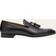 Christian Louboutin Men's Dandelion Tassel Leather Loafers BLACK 11D US