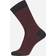 Egtved Sokken Twin Wool Cotton Socks - Rood