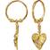 Maanesten Hestia Earrings - Gold/Transparent