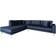 House Nordic velour hjørne L257 Sofa 2 personers