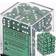 Chessex Dice Terningesæt 36 stk. 6 sidet D6 Opaque Green White