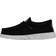 Hey Dude Wally Youth Slub Canvas Grade School Shoes Black