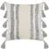 Beliani Heliconia Beige/Grey Cojín de Decoración Completo Beige, Gris (45x45cm)