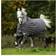 Horseware Amigo Bravo Lite Turnout Rug, 0g, Excalibur/Plum/Silver