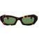 Off-White Elegant Cat Eye Solbriller -