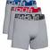 Under Armour Men's Charged Cotton 6" Boxerjock 3-pack - Mod Grey Medium Heather/Grey