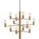 Herstal Manola Brass Pendant Lamp 23.6"