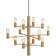 Herstal Manola Brass Pendant Lamp 23.6"