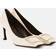 Roger Vivier Belle Trompette leather pumps white