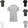 Build Your Brand Men's Shaped Long T-Shirt - Black