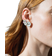 Georg Jensen Daisy Medium Ear Cuff - Silver/Multicolour