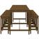 vidaXL 9 Garden Honey Pine Outdoor Bar Set, Table incl. 8 Chairs