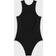 BA&SH Forever Cutout Racerback Bodysuit - Black