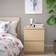 IKEA MALM White Stained Oak Byrå 40x55cm