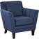 Lexicon Orbit Navy Blue Lounge Chair 35"