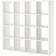 Ikea Kallax White Regalsystem 147x146.5cm