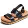 Reef Women's Vista Hi Buckle Sandal, Black/Tan