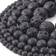 Beadia Synthetic Volcanic Stone Circular Spacer Beads For DIY Jewelry Bracelet Accessories 38cm 4/6/8/10/12mm