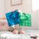 CONNETIX Rainbow Blue Green Base Plate 2 Delar