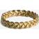 Jane Kønig Medium Braided Ring - Förgyllt-Silver Sterling 925