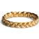 Jane Kønig Medium Braided Ring - Förgyllt-Silver Sterling 925