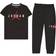 Nike Little Kid's Jordan Jumpman Sustainable Pants Set - Black (85B909-023)