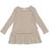 Petit Piao Dress LS - Dauville Mauve/Eggnod