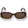 Marcelo Burlon Nire Solbriller Acetat - Brun