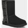 UGG Classic Short Shearling Logo - Black