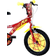 Flash Dino 16" - Red/Yellow Kids Bike