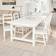 IKEA NORDVIKEN White Matbord 289x105cm