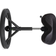Backapp 2.0 Alcantara Black Sadelstol 81cm