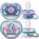 Philips Avent Ultra Air Napp 6-18 månader Blå/Lila 2-pack