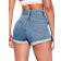 Shein Rolled Hem Denim Shorts