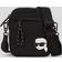 Karl Lagerfeld K/ikonik Nylon Crossbody Bag, Man, Black, Size: One size One size