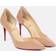 Christian Louboutin Womens Nude Iriza Patent-leather Courts Eur Women