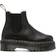 Dr. Martens 2976 Faux Fur Lined Platform Chelsea Boots - Black