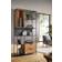 Landscape Shelf Black Bokhylla 185cm