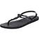 Havaianas Damen Twist Plus Blackblack Sandale, Schwarz