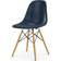 Vitra Eames Fiberglass Navy Blue Sedia da Cucina 83cm