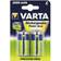 Varta Baby C Rechargeable Energy Akku 2200mAh NI-MH 2er Pack, 56614101402, grün, CR2032